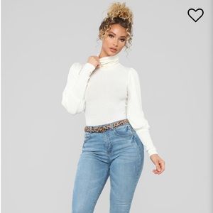 BRAND NEW Fashion Nova Turtleneck Body Suit